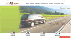 Desktop Screenshot of kocaelirentacar.com